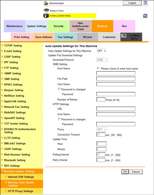 Web Management Tool