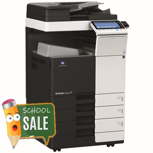 Konica Minolta Bizhub C224e DF-624 OT-506 PC-110 10 KEY Colour Copier Printer Rental Price Offers