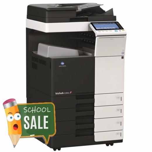 Konica Minolta Bizhub C284e DF-701 OT-506 PC-210 Colour Copier Printer Rental Price Offers