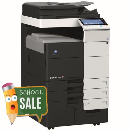 Konica Minolta Bizhub C754e Colour Copier Printer Rental Price Offers