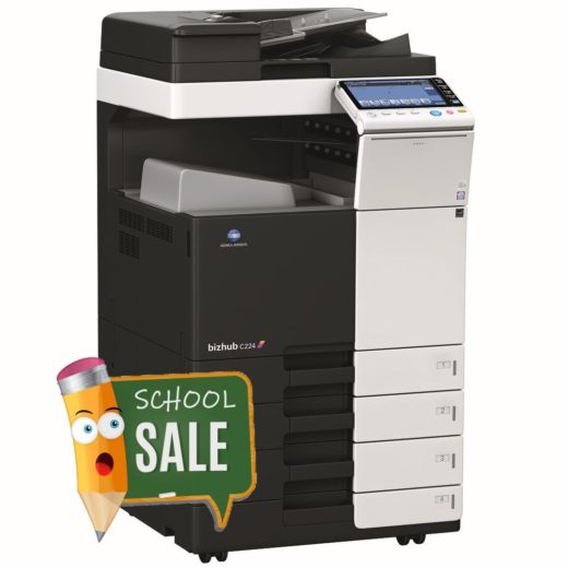 Konica Minolta Bizhub C224 DF-624 OT-506 PC-210 Colour Copier Printer Rental Price Offers