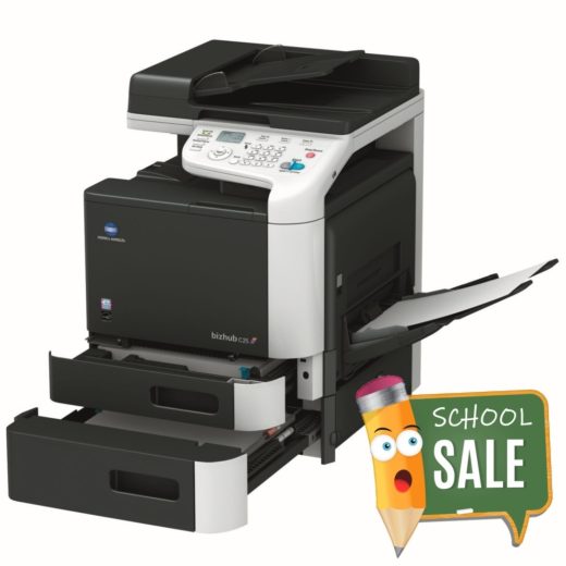 Konica Minolta Bizhub C25 PT1 PT2 OT Colour Copier Printer Rental Price Offers OpenTray