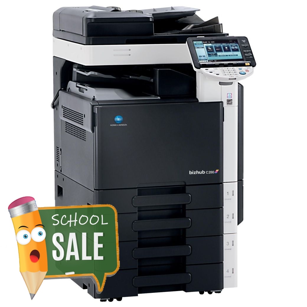 Konica Minolta Bizhub C280 Colour Copier Printer Rental Price Offer