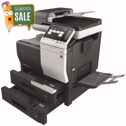 Konica Minolta Bizhub C3850 Colour Copier Printer Rental Price Offers Open Paper Trays Bypass