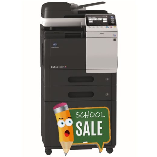 Konica Minolta Bizhub C3850FS FP 2x PF-P13 DK-P03 Colour Copier Printer Rental Price Offers