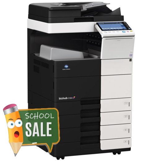 Konica Minolta Bizhub C554 DF-701 OT-506 PC-210 Colour Copier Printer Rental Price Offers