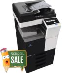 Konica Minolta Bizhub C227 DF-628 OT-506 PC-214 Colour Copier Printer Rental Price Offers Side