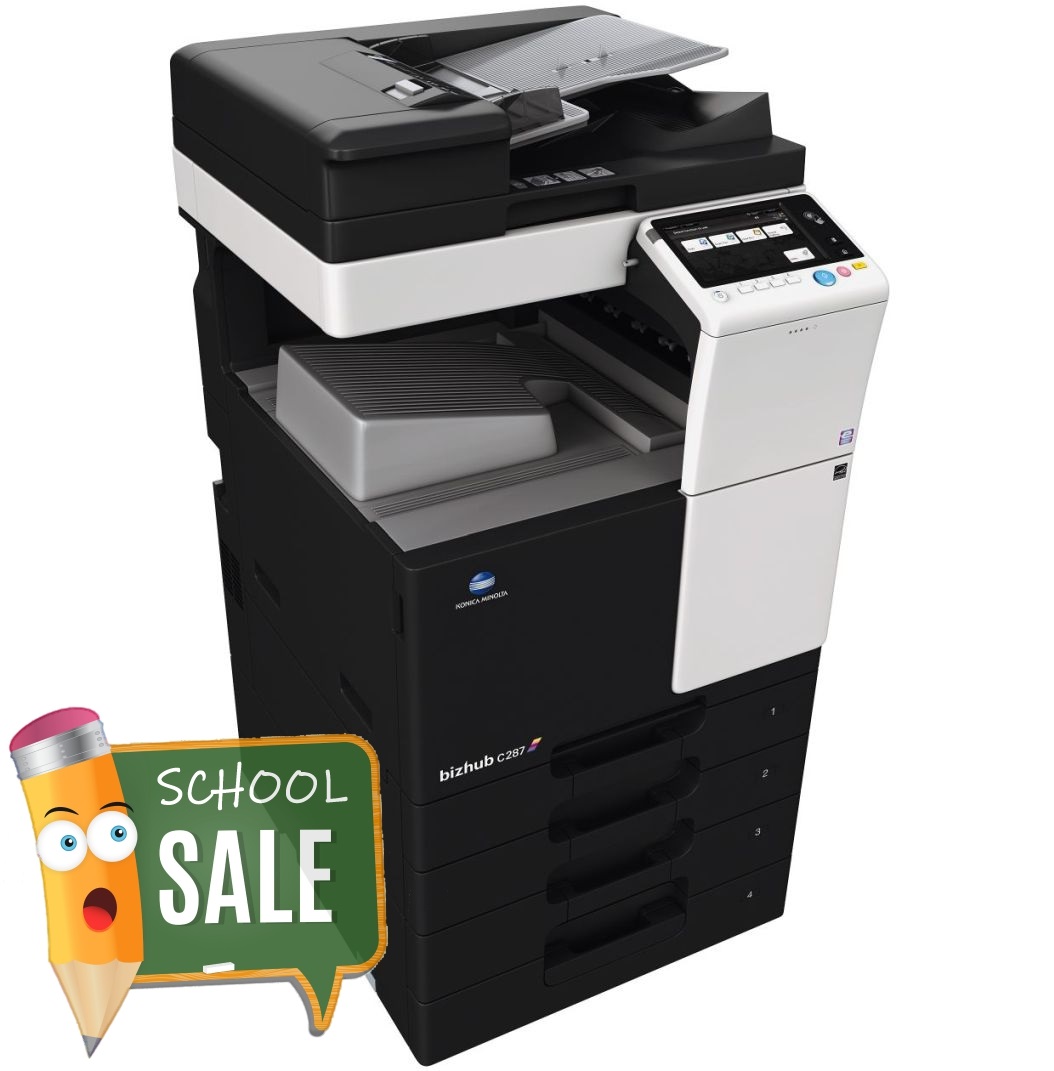 Konica Minolta Bizhub C287 Colour Copier Printer Rental Price Offer