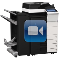 Konica Minolta Bizhub C454e Video Training