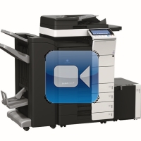 Konica Minolta Bizhub C554 Video Training