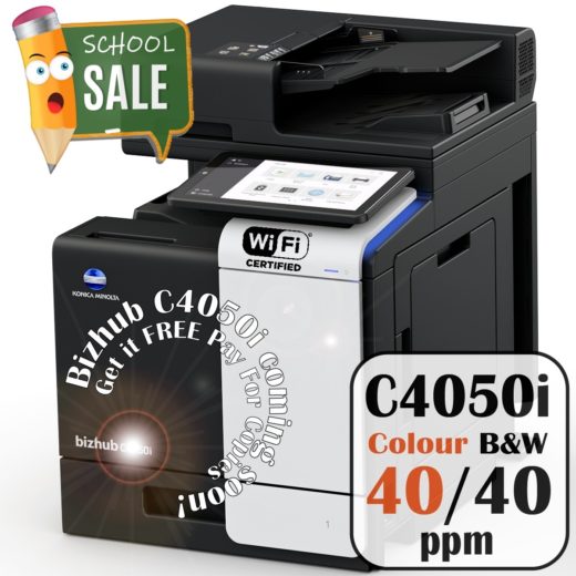 Konica Minolta Bizhub C4050i Colour Copier Printer Rental Price Offers