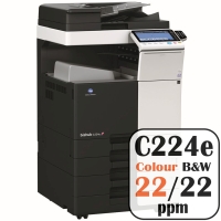 Konica Minolta Bizhub C224e Colour Copier Printer Rental Price Offers Frontpage