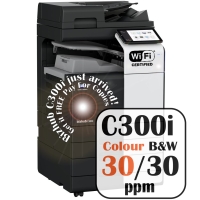 Konica Minolta Bizhub C300i Colour Copier Printer Rental Price Offers Frontpage