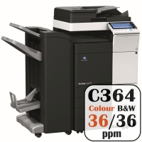 Konica Minolta Bizhub C364 Colour Copier Printer Rental Price Offers Frontpage