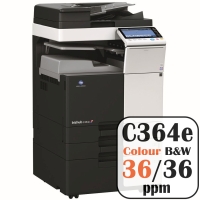 Konica Minolta Bizhub C364e Colour Copier Printer Rental Price Offers Frontpage