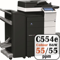 Konica Minolta Bizhub C554e Colour Copier Printer Rental Price Offers Frontpage